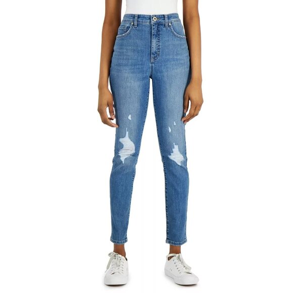 Style & Co Women’s Petite High Rise Skinny Jeans Epiphany Size 10 P NWT - Picture 1 of 3